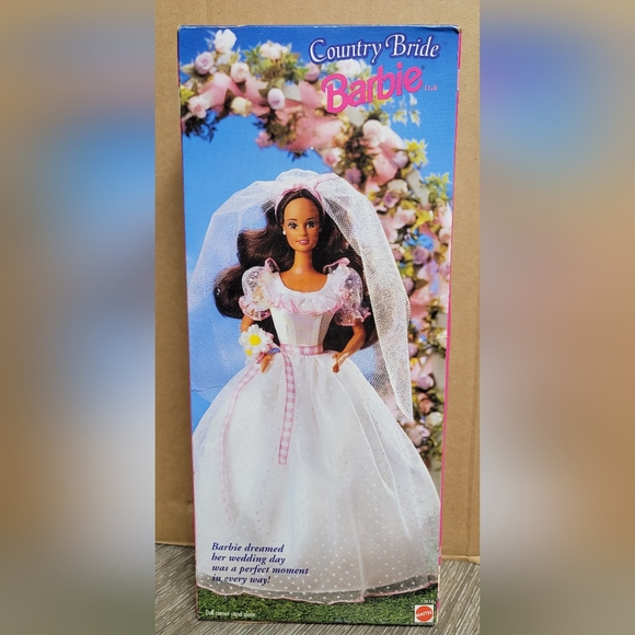 1994 Country Bride Barbie Burnette Walmart Special Edition - Picture 3 of 5